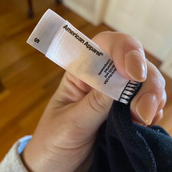 American Apparel Open Back Bodysuit - Picture 2 of 3